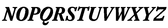 GTAlpina CnBdIt Font UPPERCASE