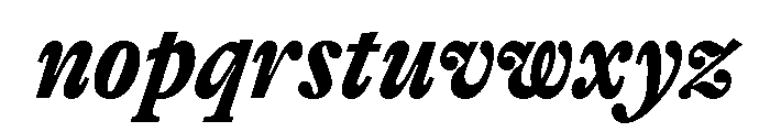 GTAlpina CnBdIt Font LOWERCASE