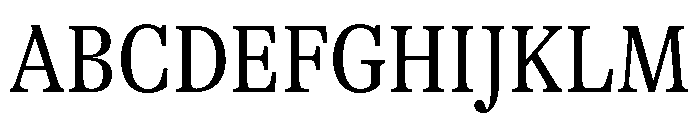 GTAlpina CnLt Font UPPERCASE