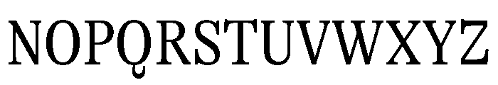 GTAlpina CnLt Font UPPERCASE