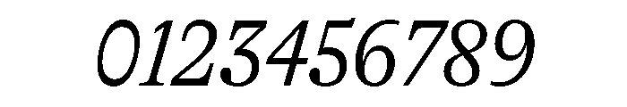 GTAlpina CnLtIt Font OTHER CHARS
