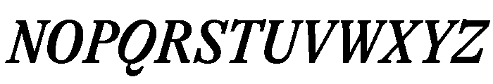 GTAlpina CnMdIt Font UPPERCASE