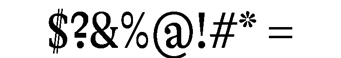 GTAlpina CnRg 2 Font OTHER CHARS