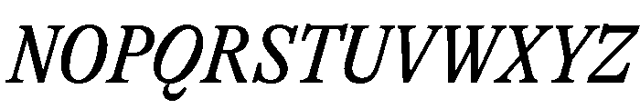 GTAlpina CnRgIt 2 Font UPPERCASE