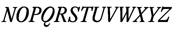 GTAlpina CnRgIt Font UPPERCASE