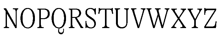 GTAlpina CnTh Font UPPERCASE