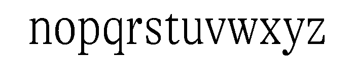 GTAlpina CnTh Font LOWERCASE
