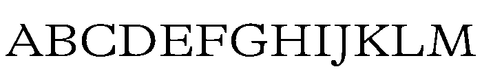 GTAlpina ExtLt 2 Font UPPERCASE