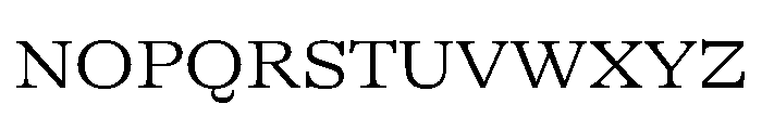 GTAlpina ExtLt 2 Font UPPERCASE