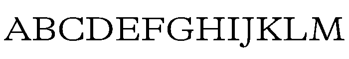 GTAlpina ExtLt Font UPPERCASE