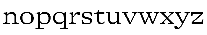 GTAlpina ExtLt Font LOWERCASE