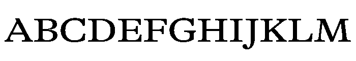 GTAlpina ExtMd 2 Font UPPERCASE