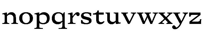 GTAlpina ExtMd Font LOWERCASE