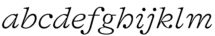 GTAlpina ExtThIt 2 FONT