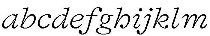 GTAlpina ExtThIt FONT