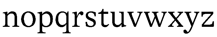 GTAlpina Lt Font LOWERCASE