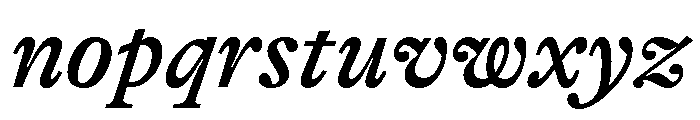 GTAlpina MdIt 2 Font LOWERCASE