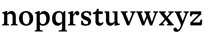 GTAlpina Md Font LOWERCASE