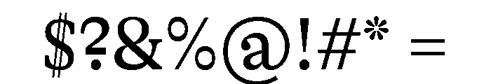 GTAlpina Rg 2 Font OTHER CHARS