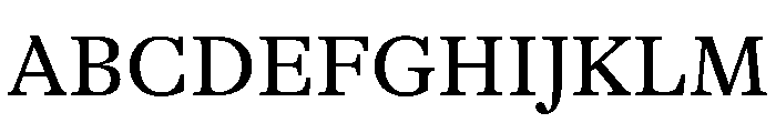 GTAlpina Rg Font UPPERCASE