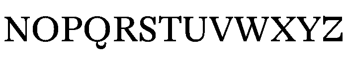 GTAlpina Rg Font UPPERCASE