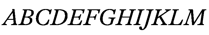 GTAlpina RgIt 2 Font UPPERCASE