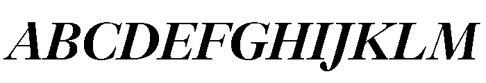 GTAlpinaFine BdIt 2 Font UPPERCASE