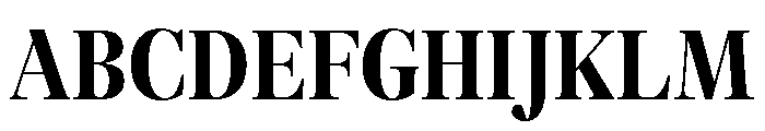 GTAlpinaFine CnBd Font UPPERCASE