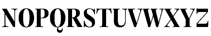 GTAlpinaFine CnBd Font UPPERCASE