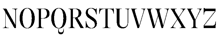 GTAlpinaFine CnLt 2 Font UPPERCASE