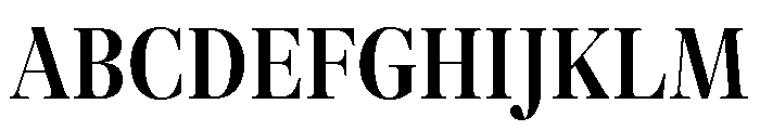 GTAlpinaFine CnMd Font UPPERCASE