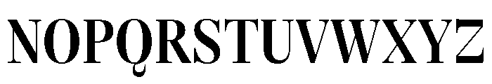 GTAlpinaFine CnMd Font UPPERCASE