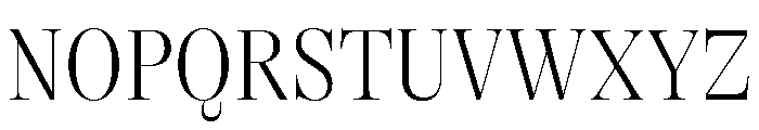 GTAlpinaFine CnTh 2 Font UPPERCASE
