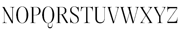 GTAlpinaFine CnTh Font UPPERCASE