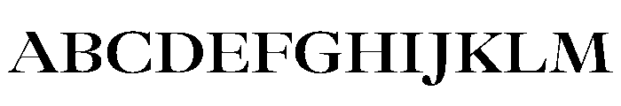 GTAlpinaFine ExtBd 2 Font UPPERCASE