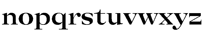 GTAlpinaFine ExtBd 2 Font LOWERCASE