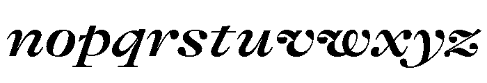 GTAlpinaFine ExtBdIt 2 Font LOWERCASE