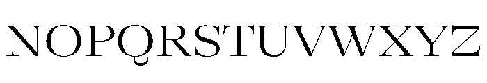GTAlpinaFine ExtLt 2 Font UPPERCASE