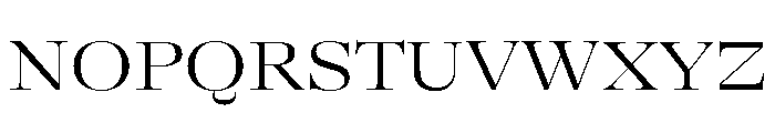 GTAlpinaFine ExtLt Font UPPERCASE