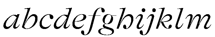 GTAlpinaFine ExtLtIt 2 FONT