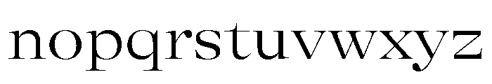 GTAlpinaFine ExtLt Font LOWERCASE
