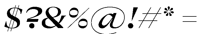 GTAlpinaFine ExtMdIt 2 Font OTHER CHARS