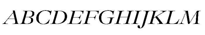 GTAlpinaFine ExtRgIt 2 Font UPPERCASE