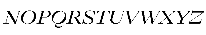 GTAlpinaFine ExtRgIt 2 Font UPPERCASE