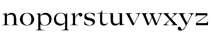 GTAlpinaFine ExtRg Font LOWERCASE