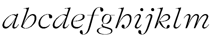 GTAlpinaFine ExtThIt 2 FONT
