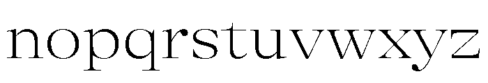 GTAlpinaFine ExtTh Font LOWERCASE