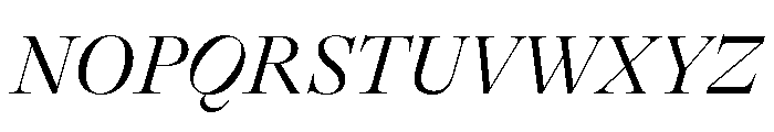 GTAlpinaFine LtIt Font UPPERCASE