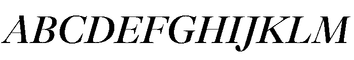 GTAlpinaFine MdIt 2 Font UPPERCASE