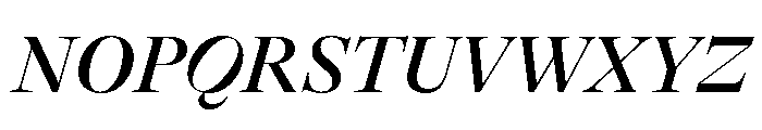 GTAlpinaFine MdIt 2 Font UPPERCASE